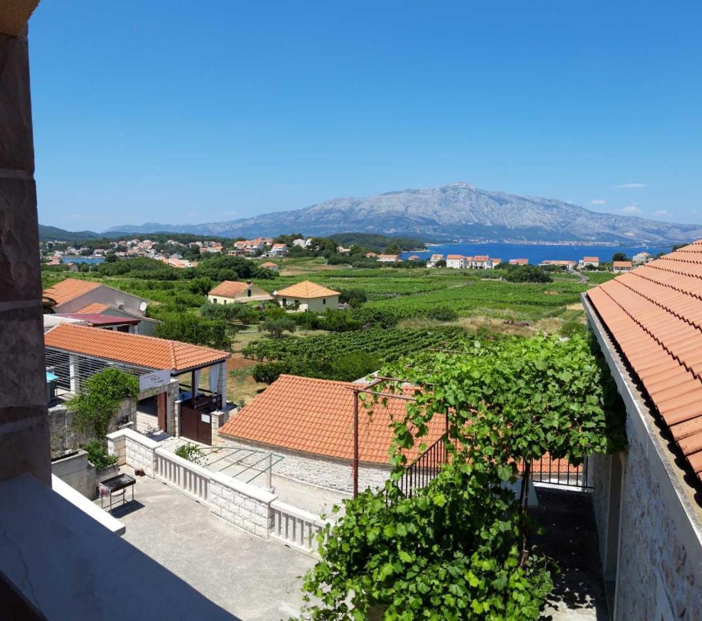 Stone House Apartments Didini Dvori Lumbarda Extérieur photo