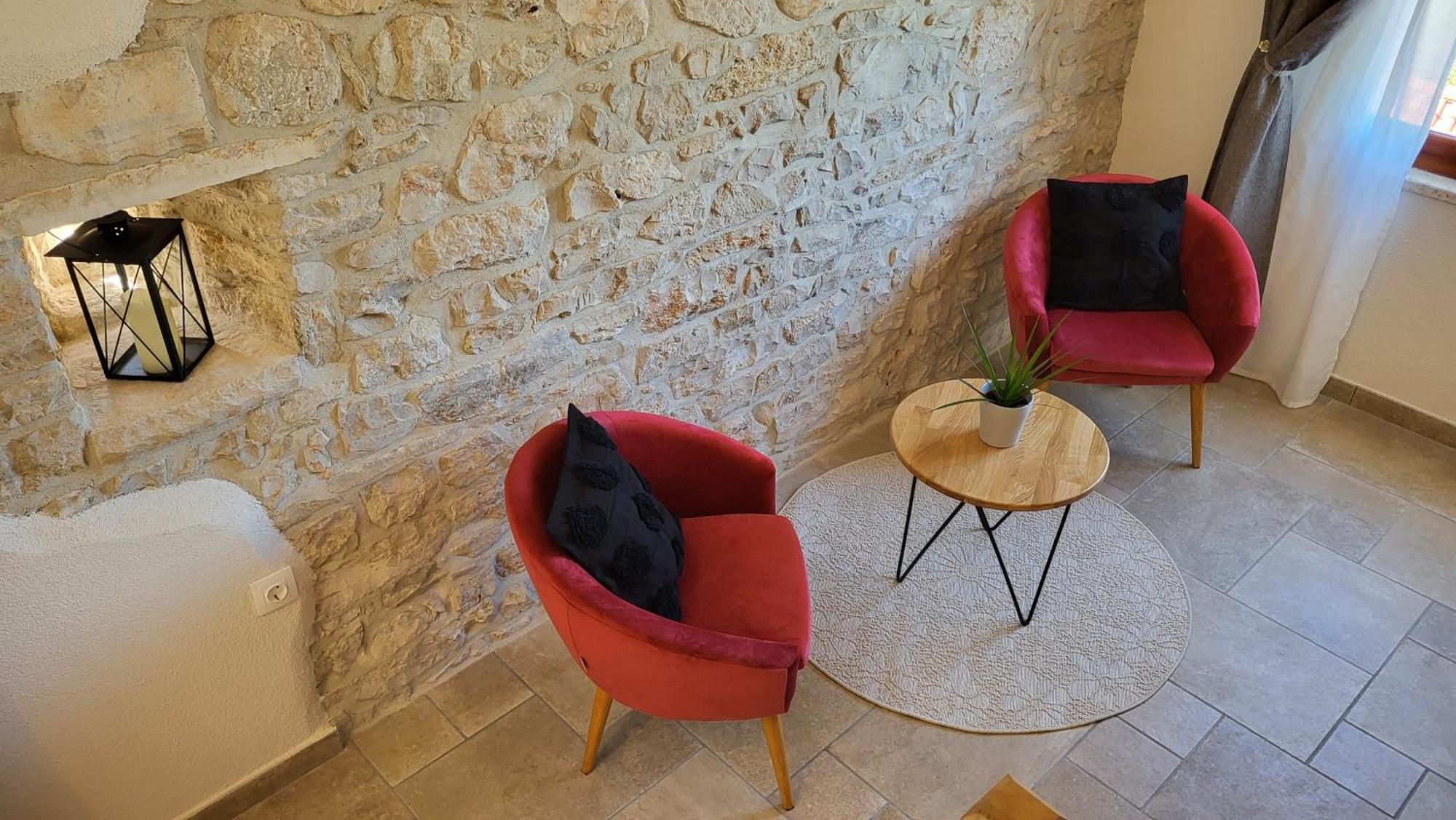 Stone House Apartments Didini Dvori Lumbarda Chambre photo